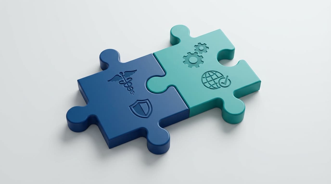 FDA QMSR and ISO 13485 regulatory alignment concept